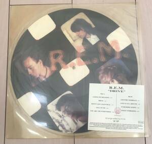 ■R.E.M.■”Drive”■ 1LP / Rare Acoustic Live Tracks / 歴史的名盤 / レコード / アナログ盤 / ヴィンテージLP / 廃盤 / Pucture Vinyl