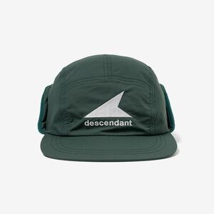 希少★新品本物【緑】CETUS TRAPPER 5PANEL シータス トラッパー 耳当て付 刺繍ロゴ 正規店購入 ディセンダント 入手困難 DESCENDANT 23AW