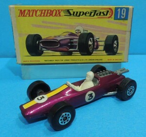 MATCHBOX 19 LOTUS RACING CAR（#3）