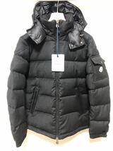 送料無料 未使用 MONCLER MONTGENEVRE 4 モンクレール ブラック ダウンジャケット モンジュネーブル 正規品 国内定価328900円 ダウン_画像1