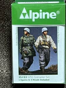 Alpine Miniatures[AM35153]1/35.. equipment parent ..... set (2 body ) Alpine miniature z new goods unopened 