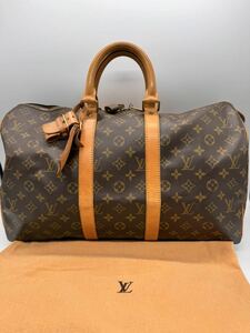 ★ LOUIS VUITTON / ルイヴィトン キーポル 45 モノグラム SP0955 ボストンバッグ 保存袋付き ブランド 中古品 1125NA