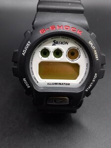 ★CASIO/カシオ　G-SHOCK　DW-6900 SRIXON　スリクソン　コラボ　メンズ腕時計　動作未確認　1208NA