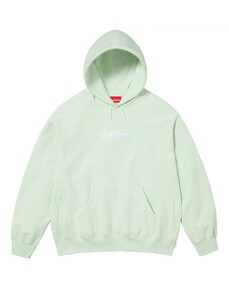 23AW Supreme Box Logo Hooded Sweatshirt Light Green M シュプリーム パーカー