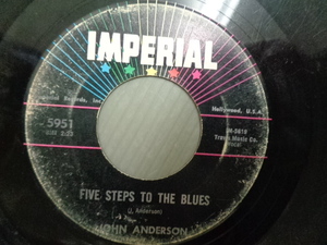 JOHN ANDERSON/FIVE STEPS TO THE BLUES★シングル