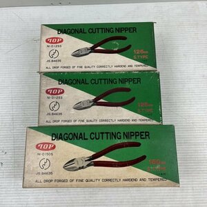 【アウトレット品】 TOP工業 ニッパー 16個セット DIAGONALCUTTINGNIPPER 150ｍｍ 125mm 工具 sp-024-152