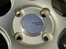 アドバンホイール ADVAN 5Jx15 +45　タイヤADVAN FLEVA　165/50/R15 【送料込】_画像4