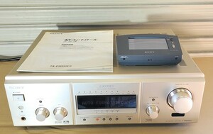 X024 【動作品】SONY TA-E9000ES ソニー AVアンプ リモコン付属　リモコン SONY