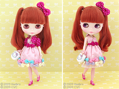 正規品 CWC 限定 ネオ ブライス リボネッタウィッシュ × ハロー キティ 新品 CWC Limited Hello Kitty Neo Blythe Ribbonetta Wish doll