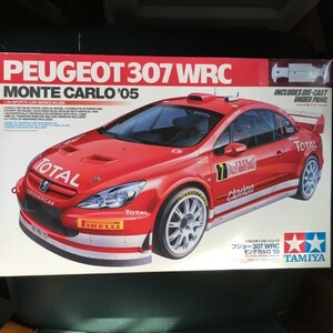 TAMIYA 1/24 CAR No.285 PEUGEOT 307 WRC MONTE CARLO'05 PLASTIC MODEL KIT タミヤ プジョー 307 WRC 200 モンテカルロ'05 プラモデル