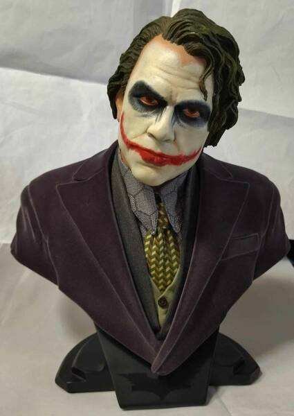 ジョーカー 1/2 バスト スタチュー フィギュア バットマン DC Direct in 2009 figure Batman THE DARK KNIGHT The Joker Bust statue