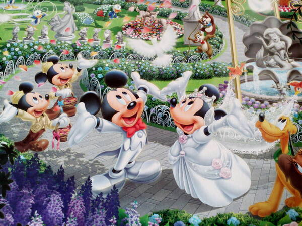 ♪♪♪ 中袋未開封希少品 ディズニー ウエディング ベルにのせて 2000p ♪♪♪