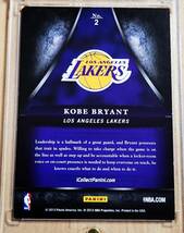 2013 -14 Panini Black Friday KOBE BRYANT / コービー ブライアント _画像3