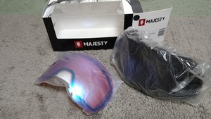 【新品　未使用】MAJESTY　Hypervision　ゴーグル　予備レンズ付き