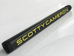 【限定品】匿名発送　スコッティ・キャメロン SCOTTY CAMERON マタドール Matador MID-LARGE グリップ ブラック&イエロー&シルバー