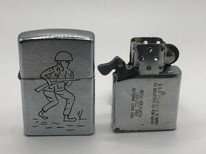 (209)zippo VIE NAM ベトナムジッポ 美品 兵士 69‐70 PL EIKU 未使用では