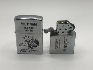 (210)zippo VIE NAM ベトナムジッポ 美品 鳥 67‐68 TAY NINH 未使用では