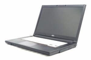 【ジャンク品/部品取り用 】ノートPC FUJITSU LIFEBOOK A574/M Celeron 2950M メモリなし/HDDなし 液晶表示不良 ＠J056