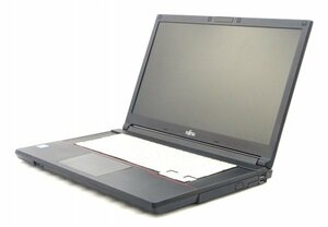 【ジャンク品/部品取り用 】ノートPC FUJITSU LIFEBOOK A574/M Celeron 2950M メモリなし/HDDなし 液晶表示不良 ＠J077