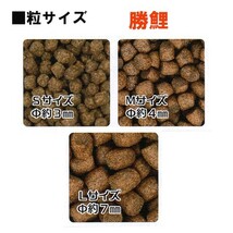 ▽新処方 日本動物薬品 勝鯉 M 浮上 10kg 1袋 　送料無料 但、一部地域除_画像2