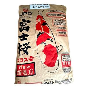 ▽日本動物薬品 富士桜 L 浮上 15kg 　送料無料 但、一部地域除