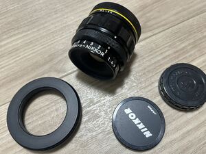 Nippon Kogaku ニコン Macro-Nikkor 65mm F4.5 HL-5Xケース付き 大判マクロレンズ 