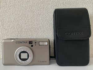 1円〜 外観美品 CONTAX T VS DIGITAL コンタックス デジタル Carl Zeiss Vario Sonnar 2.8-4.8 / 7.3-21.9 T* 動作未確認 ジャンク品扱