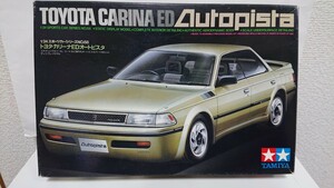 タミヤ スポーツカーシリーズ No68 トヨタ カリーナ ED オートピスタ 未組立 定価￥900の時の物です 当時の定価からお願いいたします 