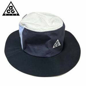 NIKE ACG 23SS ACG Bucket Hat DC9088-015/L/XL 雨の中のハイキングや晴れた日の冒険でもしっかりカバー/軽量で快適な着用感