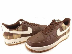 NIKE AIR FORCE 1 07 LX DV0791-200/30cm 踵にはクラシックなタータンパターンの素材を配し、時を超えたスタイルを演出します◎