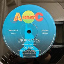 D.J. NRG / The Real Thing 【12inch】_画像3