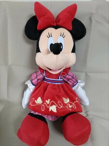 【中古美品】TDL東京ディズニーランド★ミニー★ぬいぐるみ ベリー摘み クリッターカントリー 40周年　パルパルーザ