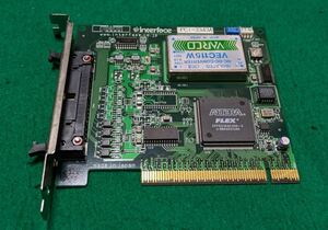 【ジャンク・送料無料】PCI-3343A　DA12ビット4CH(±10V) PCIバス対応 