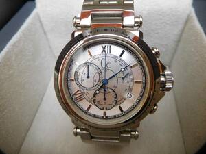 スイス製 クロノグラフ GUESS COLLECTION ゲスコレクション X44002G1 GC クォーツ SWISS MADE