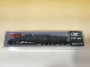 【鉄道模型】Nゲージ　KATO　2016-9　蒸気機関車　D51　標準形　【中古】J2　S374