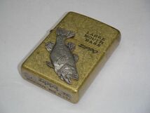 ★ジッポー/Zippo オイル ライター/LARGE MOUTH BASS/MADE IN USA/喫煙具/希少★_画像1