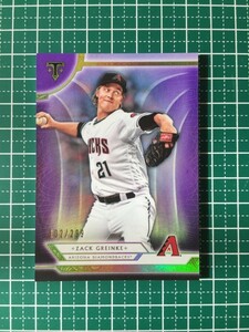 即決のみ！★TOPPS MLB 2018 TRIPLE THREADS #92 グレインキー(ZACK GREINKE)【アリゾナ・ダイヤモンドバックス】299枚限定 パラレル 18★