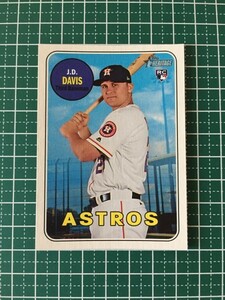 即決のみ！★TOPPS MLB 2018 HERITAGE HIGH NUMBER #532 J.D.デービス（J.D. DAVIS）【ヒューストン・アストロズ】ルーキーカード RC 18★