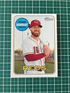 即決のみ！★TOPPS MLB 2018 HERITAGE HIGH NUMBER #694 タッカー・バーンハート（TUCKER BARNHART）【シンシナティ・レッズ】 ベース 18★