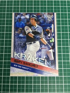 即決のみ！★TOPPS MLB 2018 BIG LEAGUE #162 ゲイリー・サンチェス（GARY SANCHEZ）【ニューヨーク・ヤンキース】バリエーション 18★