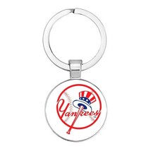 新品　MLB　ニューヨーク　ヤンキース　キーホルダー　NYC　Yankees　野球　キーホルダー　キーリングメジャーリーグ　Keychain_画像1