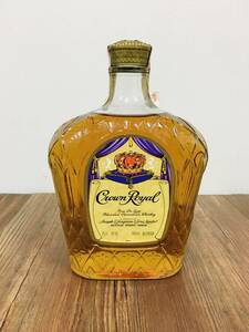 スコッチウイスキーのボトル CROWN ROYAL 未開栓古酒 750ml-40%