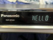 【Panasonic BDレコーダー】Panasonic パナソニック　ブルーレイディスクレコーダー DMR-BR500 _画像5