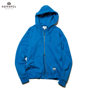 SOPHNET. × SUNSPELL ソフネット サンスペル ZIP UP SWEAT HOODIE ジップアップ スウェットパーカー / Lサイズ / ブルー / フーディー