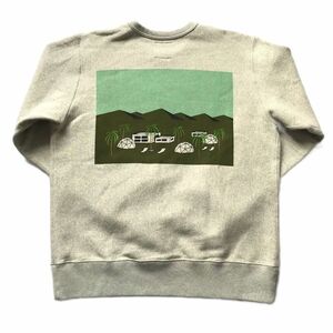 【美品】23AW 完売 TACOMA FUJI RECORDS タコマフジレコード DAY OFF SWEATSHIRT designed by Yohei Ogawa スウェット size:L/トレーナー