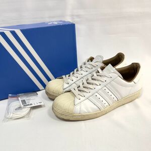 【別注】 adidas originals x EDIFICE アディダスオリジナルス エディフィス SUPERSTAR 80S スーパースター / CG3603 / US8.5 26.5cm /