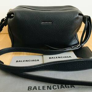 激レア　BALENCIAGA バレンシアガ　インファンタ　ショルダーバッグ　レザー　黒　