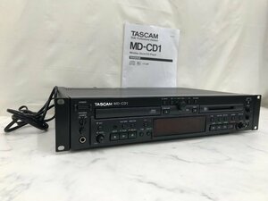 Y0463　ジャンク品　オーディオ機器　MDレコーダー/CDプレイヤー　TASCAM　タスカム　MD-CD1
