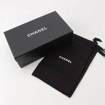 【シャネル】Chanel　ココマーク ツイード フラット パンプス G36490 ネイビー 38 【中古】【正規品保証】196525_画像10