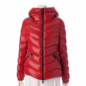 【モンクレール】Moncler　16年 ANTHIA アンティア フード ダウンジャケット 46841 レッド 1 【中古】【正規品保証】195577